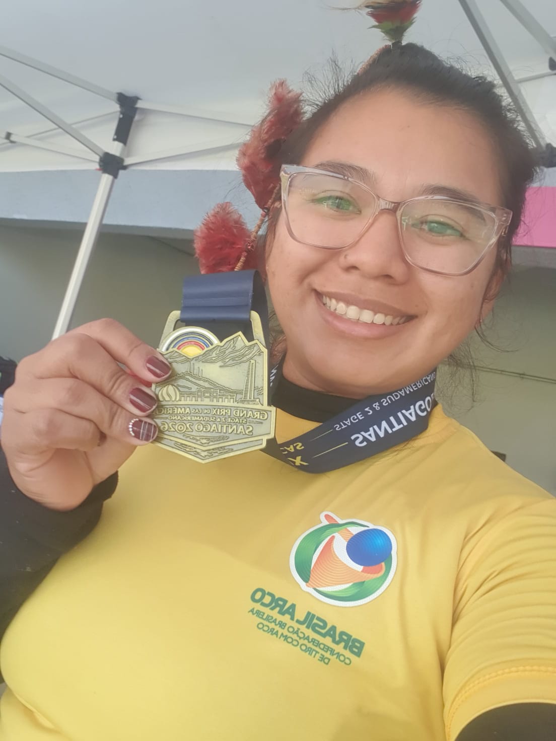Graziela Yaci conquista ouro duplo no Grand Prix das Américas