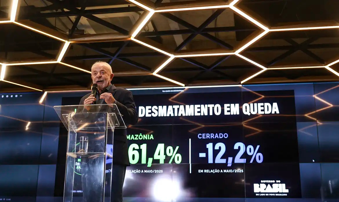 Queda recorde no desmatamento da Amazônia em 2026