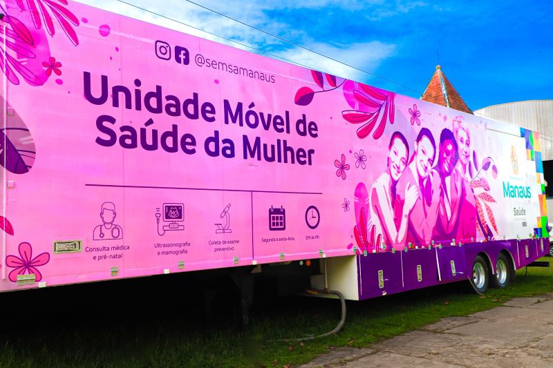 Unidades móveis de saúde da mulher chegam a novos bairros