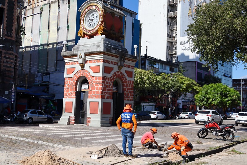 Operação Centro Mais Seguro reforça segurança, limpeza e organização no Centro de Manaus