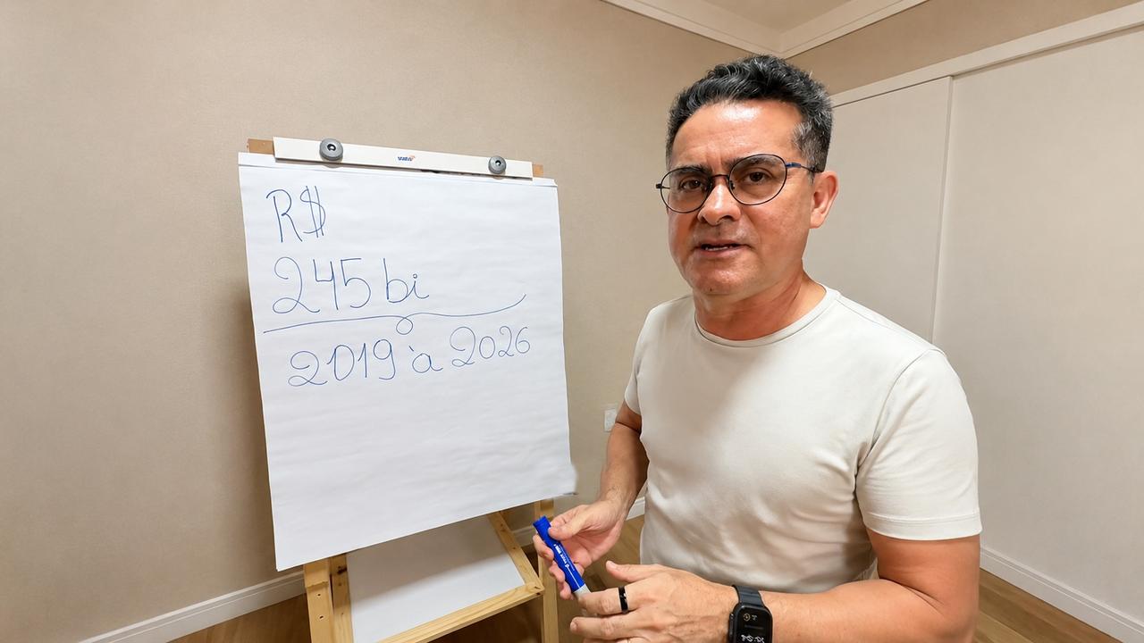 David Almeida questiona destino de R$ 8,1 bilhões em empréstimos do Governo do Amazonas