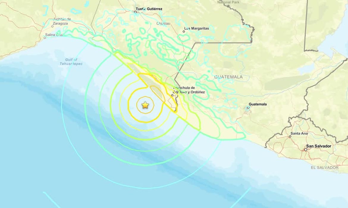 Terremoto de 7,4 no México mobiliza autoridades