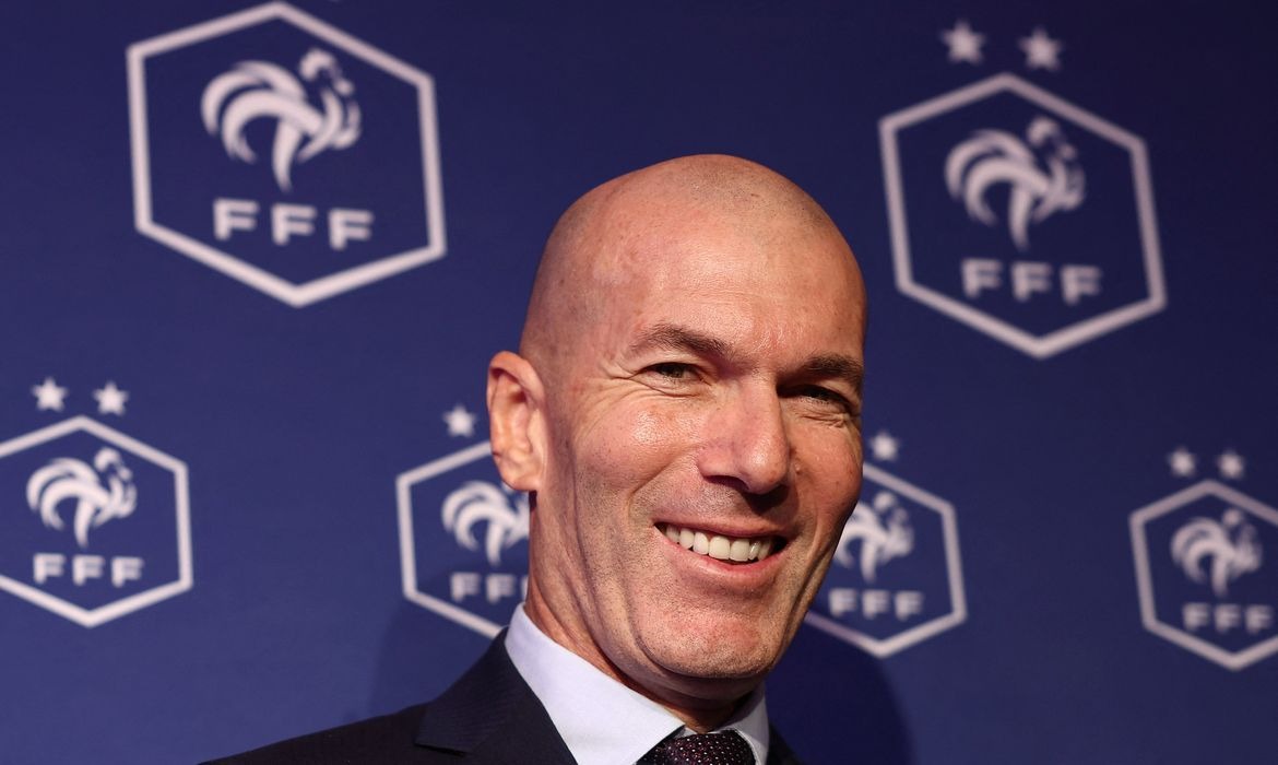 Zidane é o novo técnico da seleção da França