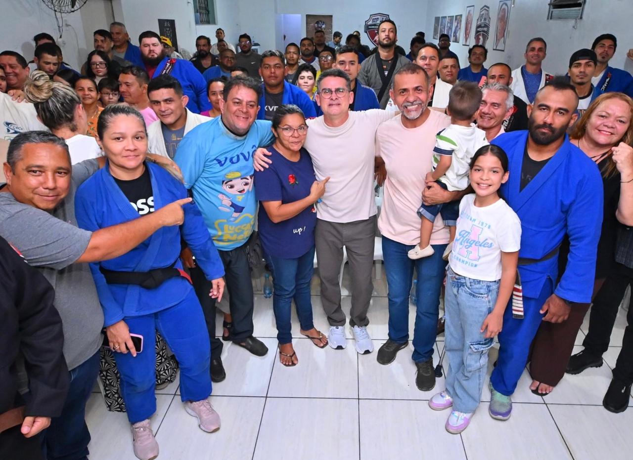 Candidato Marcos Patrício defende esporte ao lado de David Almeida