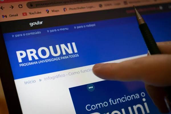 Prouni 2026: inscrições do segundo semestre começam nesta terça-feira