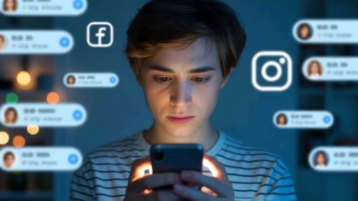 50% dos adolescentes passam tempo demais na internet