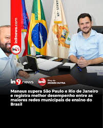  Manaus supera Rio e São Paulo e lidera entre as maiores redes municipais no Ideb 2025