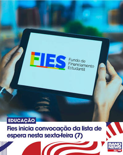 Fies começa convocação da lista de espera nesta sexta-feira (7)
